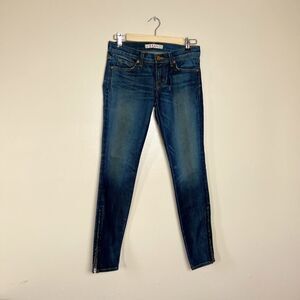 CLEARANCE! J Brand The Deal Skinny Zip Ankle Jeans Size 25 NWT